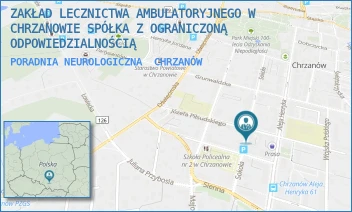 PORADNIA NEUROLOGICZNA - ZAKŁAD LECZNICTWA AMBULATORYJNEGO W CHRZANOWIE SPÓŁKA Z OGRANICZONĄ ODPOWIEDZIALNOŚCIĄ - UL. SOKOŁA 19,  CHRZANÓW