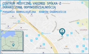 PORADNIA NEUROLOGICZNA - CENTRUM MEDYCZNE VADIMED SPÓŁKA Z OGRANICZONĄ ODPOWIEDZIALNOŚCIĄ - UL. FIOŁKOWA 6,  KRAKÓW-ŚRÓDMIEŚCIE