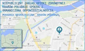 PORADNIA NEUROLOGICZNA - NIEPUBLICZNY ZAKŁAD OPIEKI ZDROWOTNEJ KRAKÓW-POŁUDNIE SPÓŁKA Z OGRANICZONĄ ODPOWIEDZIALNOŚCIĄ - UL. GEN. TADEUSZA KUTRZEBY 4,  KRAKÓW-PODGÓRZE