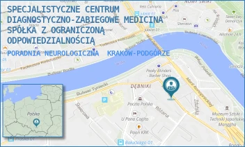 PORADNIA NEUROLOGICZNA - SPECJALISTYCZNE CENTRUM DIAGNOSTYCZNO-ZABIEGOWE MEDICINA SPÓŁKA Z OGRANICZONĄ ODPOWIEDZIALNOŚCIĄ - UL. BARSKA 12,  KRAKÓW-PODGÓRZE