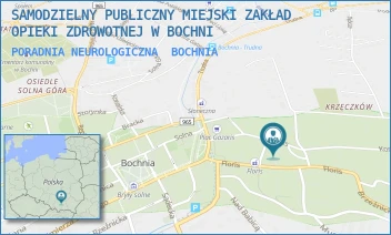 PORADNIA NEUROLOGICZNA - SAMODZIELNY PUBLICZNY MIEJSKI ZAKŁAD OPIEKI ZDROWOTNEJ W BOCHNI - UL. FLORIS 16,  BOCHNIA