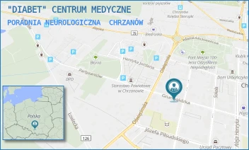 PORADNIA NEUROLOGICZNA - "DIABET" CENTRUM MEDYCZNE - UL. KOŚCIUSZKI 18,  CHRZANÓW