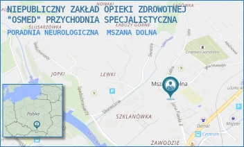 PORADNIA NEUROLOGICZNA - NIEPUBLICZNY ZAKŁAD OPIEKI ZDROWOTNEJ "OSMED" PRZYCHODNIA SPECJALISTYCZNA - UL. RYNEK 26,  MSZANA DOLNA