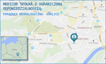 PORADNIA NEUROLOGICZNA - MEDICOR SPÓŁKA Z OGRANICZONĄ ODPOWIEDZIALNOŚCIĄ - UL. CICHA 7,  GORLICE
