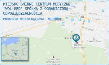 PORADNIA NEUROLOGICZNA - MIEJSKO GMINNE CENTRUM MEDYCZNE "WOL-MED" SPÓŁKA Z OGRANICZONĄ ODPOWIEDZIALNOŚCIĄ - UL. SKALSKA 22,  WOLBROM
