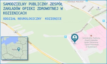 ODDZIAŁ NEUROLOGICZNY - SAMODZIELNY PUBLICZNY ZESPÓŁ ZAKŁADÓW OPIEKI ZDROWOTNEJ W KOZIENICACH - AL. WŁ. SIKORSKIEGO 10,  KOZIENICE
