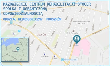 ODDZIAŁ NEUROLOGICZNY - MAZOWIECKIE CENTRUM REHABILITACJI STOCER SPÓŁKA Z OGRANICZONĄ ODPOWIEDZIALNOŚCIĄ - WARSZTATOWA 1,  PRUSZKÓW