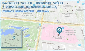 PORADNIA NEUROLOGICZNA - MAZOWIECKI SZPITAL BRÓDNOWSKI SPÓŁKA Z OGRANICZONĄ ODPOWIEDZIALNOŚCIĄ - KONDRATOWICZA 8,  WARSZAWA