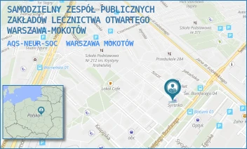 AOS-NEUR-SOC - SAMODZIELNY ZESPÓŁ PUBLICZNYCH ZAKŁADÓW LECZNICTWA OTWARTEGO WARSZAWA-MOKOTÓW - SOCZI 1,  WARSZAWA MOKOTÓW