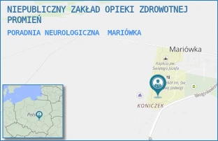 PORADNIA NEUROLOGICZNA - NIEPUBLICZNY ZAKŁAD OPIEKI ZDROWOTNEJ PROMIEŃ - 1,  MARIÓWKA