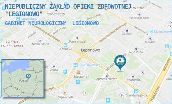 GABINET NEUROLOGICZNY - NIEPUBLICZNY ZAKŁAD OPIEKI ZDROWOTNEJ "LEGIONOWO" - SOWIŃSKIEGO 4,  LEGIONOWO