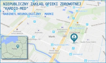 GABINET NEUROLOGICZNY - NIEPUBLICZNY ZAKŁAD OPIEKI ZDROWOTNEJ "KARDIO-MED" - SPORTOWA 3,  MARKI