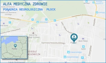 PORADNIA NEUROLOGICZNA - ALFA MEDYCZNA ZDROWIE - REMBIELIŃSKIEGO 10A,  PŁOCK