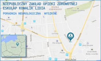 PORADNIA NEUROLOGICZNA - NIEPUBLICZNY ZAKŁAD OPIEKI ZDROWOTNEJ ESKULAP KOWALIK LIDIA - STRUMYKOWA 4,  WYSZKÓW