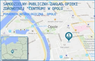 PORADNIA NEUROLOGICZNA - SAMODZIELNY PUBLICZNY ZAKŁAD OPIEKI ZDROWOTNEJ "CENTRUM" W OPOLU - KOŚCIUSZKI  2/(BRAK),  OPOLE