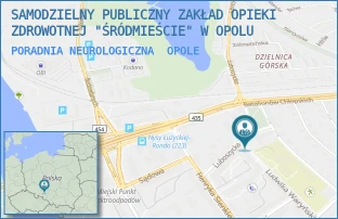 PORADNIA NEUROLOGICZNA - SAMODZIELNY PUBLICZNY ZAKŁAD OPIEKI ZDROWOTNEJ "ŚRÓDMIEŚCIE" W OPOLU - WARYŃSKIEGO  30,  OPOLE
