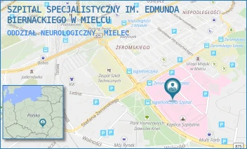 ODDZIAŁ NEUROLOGICZNY - SZPITAL SPECJALISTYCZNY IM. EDMUNDA BIERNACKIEGO W MIELCU - UL. ŻEROMSKIEGO 22,  MIELEC