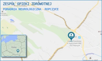 PORADNIA NEUROLOGICZNA - ZESPÓŁ OPIEKI ZDROWOTNEJ - UL. KSIĘDZA KARDYNAŁA STEFANA WYSZYŃSKIEGO 54,  ROPCZYCE