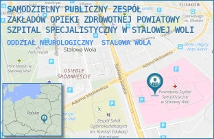 ODDZIAŁ NEUROLOGICZNY - SAMODZIELNY PUBLICZNY ZESPÓŁ ZAKŁADÓW OPIEKI ZDROWOTNEJ POWIATOWY SZPITAL SPECJALISTYCZNY W STALOWEJ WOLI - STASZICA 4,  STALOWA WOLA