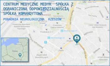 PORADNIA NEUROLOGICZNA - CENTRUM MEDYCZNE MEDYK  SPÓŁKA Z OGRANICZONĄ ODPOWIEDZIALNOŚCIĄ SPÓŁKA KOMANDYTOWA - UL. PŁK. LEOPOLDA LISA-KULI 9D,  RZESZÓW