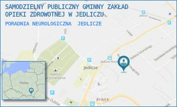 PORADNIA NEUROLOGICZNA - SAMODZIELNY PUBLICZNY GMINNY ZAKŁAD OPIEKI ZDROWOTNEJ W JEDLICZU - UL. ROMUALDA TRAUGUTTA 3,  JEDLICZE