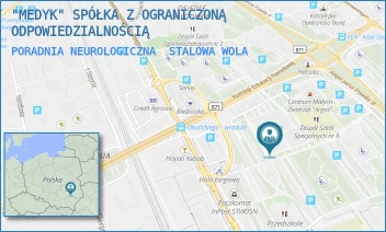 PORADNIA NEUROLOGICZNA - "MEDYK" SPÓŁKA Z OGRANICZONĄ ODPOWIEDZIALNOŚCIĄ - UL. GENERAŁA LEOPOLDA OKULICKIEGO 36,  STALOWA WOLA