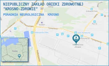 PORADNIA NEUROLOGICZNA - NIEPUBLICZNY ZAKŁAD OPIEKI ZDROWOTNEJ "KROSNO-ZDROWIE" - UL. TYSIĄCLECIA 13,  KROSNO