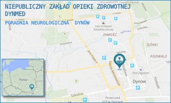 PORADNIA NEUROLOGICZNA - NIEPUBLICZNY ZAKŁAD OPIEKI ZDROWOTNEJ DYNMED - UL. RYNEK 10,  DYNÓW