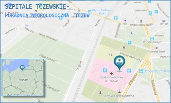 PORADNIA NEUROLOGICZNA - SZPITALE TCZEWSKIE - UL. 30 STYCZNIA 57/58,  TCZEW