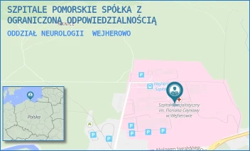 ODDZIAŁ NEUROLOGII - SZPITALE POMORSKIE SPÓŁKA Z OGRANICZONĄ ODPOWIEDZIALNOŚCIĄ - UL. DR. ALOJZEGO JAGALSKIEGO 10,  WEJHEROWO