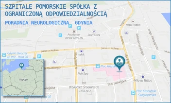 PORADNIA NEUROLOGICZNA - SZPITALE POMORSKIE SPÓŁKA Z OGRANICZONĄ ODPOWIEDZIALNOŚCIĄ - UL. WÓJTA RADTKEGO 1,  GDYNIA