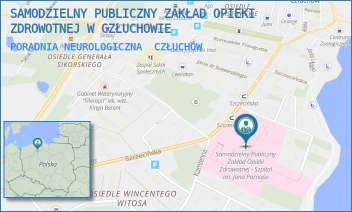 PORADNIA NEUROLOGICZNA - SAMODZIELNY PUBLICZNY ZAKŁAD OPIEKI ZDROWOTNEJ W CZŁUCHOWIE - UL. SZCZECIŃSKA 31,  CZŁUCHÓW