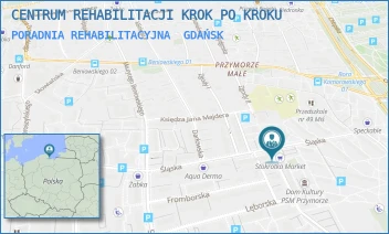 PORADNIA REHABILITACYJNA - CENTRUM REHABILITACJI KROK PO KROKU - UL. ŚLĄSKA 66 C,  GDAŃSK