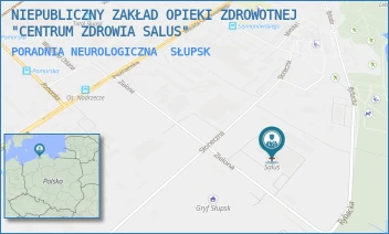 PORADNIA NEUROLOGICZNA - SALUS SPÓŁKA Z OGRANICZONĄ ODPOWIEDZIALNOŚCIĄ - UL. ZIELONA 8,  SŁUPSK