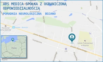 PORADNIA NEUROLOGICZNA - ARS MEDICA SPÓŁKA Z OGRANICZONĄ ODPOWIEDZIALNOŚCIĄ - UL. SZKOLNA 4,  BOJANO