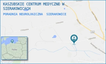 PORADNIA NEUROLOGICZNA - KASZUBSKIE CENTRUM MEDYCZNE W SIERAKOWICACH - UL. LĘBORSKA 34/1,  SIERAKOWICE