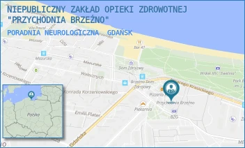 PORADNIA NEUROLOGICZNA - NIEPUBLICZNY ZAKŁAD OPIEKI ZDROWOTNEJ "PRZYCHODNIA BRZEŹNO" - UL. KONSTANTEGO ILDEFONSA GAŁCZYŃSKIEGO 6,  GDAŃSK