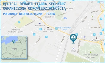 PORADNIA NEUROLOGICZNA - MEDICAL REHABILITACJA SPÓŁKA Z OGRANICZONĄ ODPOWIEDZIALNOŚCIĄ - UL. WOJSKA POLSKIEGO 5A,  TCZEW