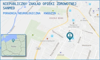 PORADNIA NEUROLOGICZNA - NIEPUBLICZNY ZAKŁAD OPIEKI ZDROWOTNEJ SANMED - UL. KOŁŁĄTAJA 3,  KWIDZYN