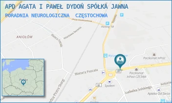 PORADNIA NEUROLOGICZNA - APD AGATA I PAWEŁ DYDOŃ SPÓŁKA JAWNA - UL. WARSZAWSKA 347,  CZĘSTOCHOWA