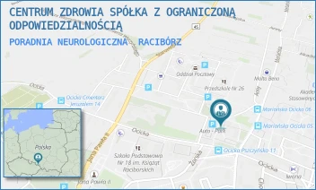 PORADNIA NEUROLOGICZNA - CENTRUM ZDROWIA SPÓŁKA Z OGRANICZONĄ ODPOWIEDZIALNOŚCIĄ - UL. OCICKA 51A,  RACIBÓRZ