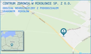 ODDZIAŁ NEUROLOGICZNY Z PODODDZIAŁEM UDAROWYM - CENTRUM ZDROWIA W MIKOŁOWIE SP. Z O.O. - UL. LUDWIKA WARYŃSKIEGO 2,  MIKOŁÓW