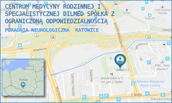 PORADNIA NEUROLOGICZNA - CENTRUM MEDYCYNY RODZINNEJ I SPECJALISTYCZNEJ DILMED SPÓŁKA Z OGRANICZONĄ ODPOWIEDZIALNOŚCIĄ - UL. BOHATERÓW MONTE CASSINO 3,  KATOWICE