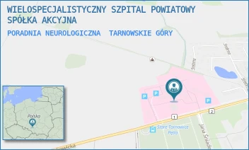 PORADNIA NEUROLOGICZNA - WIELOSPECJALISTYCZNY SZPITAL POWIATOWY SPÓŁKA AKCYJNA - UL. PYSKOWICKA 47-51,  TARNOWSKIE GÓRY