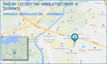 PORADNIA NEUROLOGICZNA - ZAKŁAD LECZNICTWA AMBULATORYJNEGO W SOSNOWCU - UL. WAWEL 15,  SOSNOWIEC