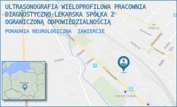 PORADNIA NEUROLOGICZNA - ULTRASONOGRAFIA WIELOPROFILOWA PRACOWNIA DIAGNOSTYCZNO-LEKARSKA SPÓŁKA Z OGRANICZONĄ ODPOWIEDZIALNOŚCIĄ - UL. 11 LISTOPADA 2/4,  ZAWIERCIE