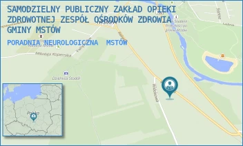 PORADNIA NEUROLOGICZNA - SAMODZIELNY PUBLICZNY ZAKŁAD OPIEKI ZDROWOTNEJ ZESPÓŁ OŚRODKÓW ZDROWIA GMINY MSTÓW - UL. WOLNOŚCI 58,  MSTÓW
