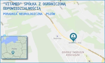 PORADNIA NEUROLOGICZNA - "VITAMED" SPÓŁKA Z OGRANICZONĄ ODPOWIEDZIALNOŚCIĄ - UL. WŁADYSŁAWA ANDERSA 22,  PSZÓW