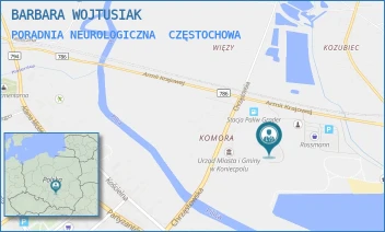 PORADNIA NEUROLOGICZNA - BARBARA WOJTUSIAK - UL. UL. ARMII KRAJOWEJ 2,  CZĘSTOCHOWA