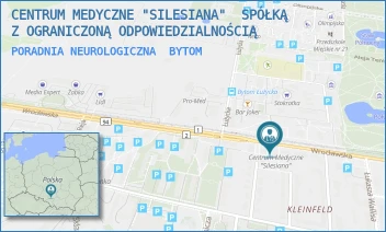 PORADNIA NEUROLOGICZNA - CENTRUM MEDYCZNE "SILESIANA"  SPÓŁKĄ Z OGRANICZONĄ ODPOWIEDZIALNOŚCIĄ - UL. WROCŁAWSKA 78,  BYTOM